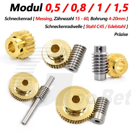 Zahnrad schneckenrad messing - schneckenrad,