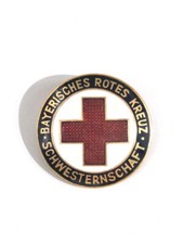 Rotes kreuz brosche - rotes, kreuz,