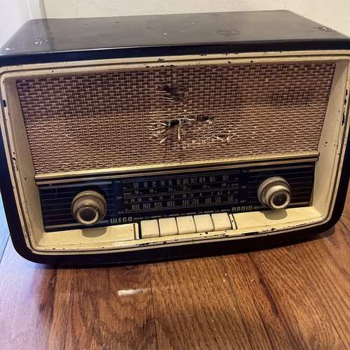 Wega german tube radio - wega,