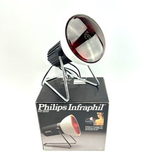 Philips Infraphil HP2030 | Infrarotlampe 150W | Wärmelampe Vintage Schwarz OVP