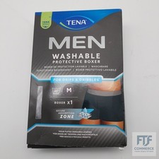 TENA Waschbare Schutzhose für Herren, weiche, bequeme und sichere Boxer... 84932