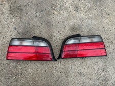 BMW E36 Coupe Cabrio Heckleuchten Rücklichter Grau/Rot DEPO