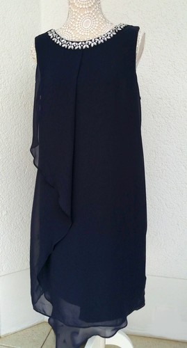 Elegantes chiffon kleid mit - elegantes, chiffon-kleid