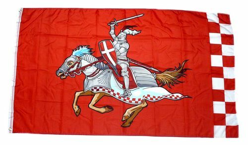 Fahne flagge ritter auf - /,