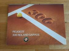 Peugeot 306 Sondermodell Roland Garros - PROSPEKT (April 1994)