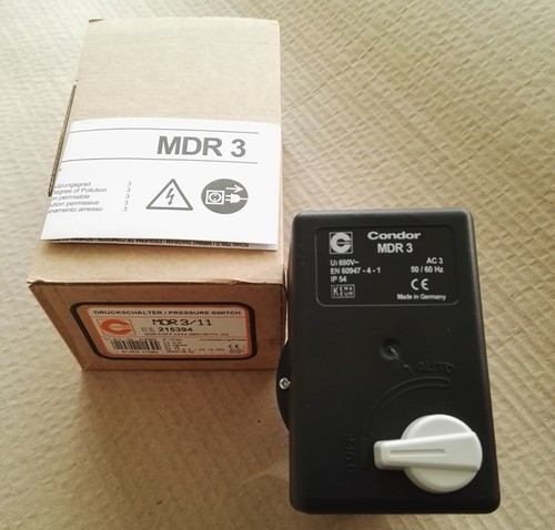 Condor druckschalter mdr3 - condor, mdr3/11