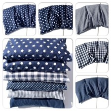 XXL ? 4 Kammer ?  " BLAU " Kirschkernkissen ? Dinkel   ? Sterne Punkte ?