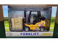 Gabelstapler Spielzeug Stapler Licht und Sound Baufahrzeug Baumaschine Auto Neu