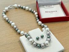 Majorica Halskette Ohrringe