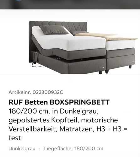 Ruf betten boxspringbett - ruf,