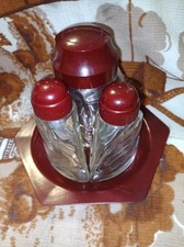 Vintage DDR Menage Salz