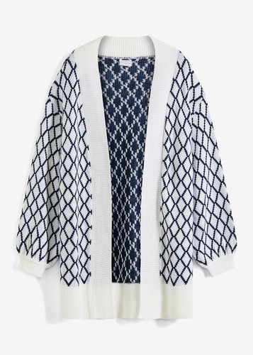 Strickjacke mit ballonärmeln - mit,