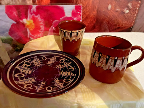 3er set bulgarische keramik - 3er,