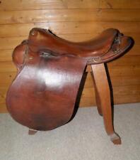 WW 1" Officers MK.V""1918 englischer Leder-Militärsattel. Von Butler Bro's-London