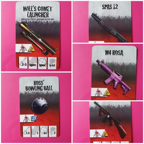 Zombicide cards kickstarter - cards,