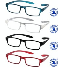 Lesebrille mit langen Bügeln