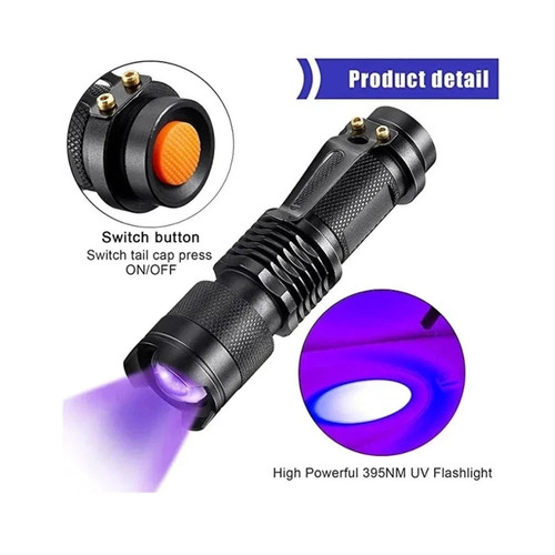 Taschenlampe schwarzlicht - uv,