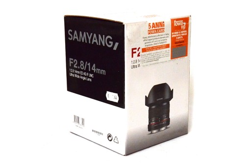 Manueller objektiv samyang - manueller,