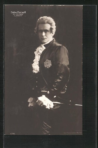 Opernsänger john forsell - opernsänger, als