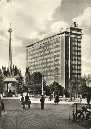 Gottwaldov tschechien hochhaus - tschechien,