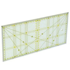 Patchwork Lineal Kunststoff doppelte Gitterlinien Lineal Quiltzubehör