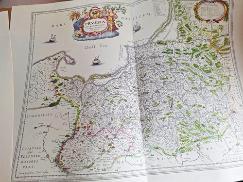 Prvssia preußen landkarte - preußen,