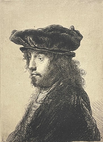 Rembrandt van rijn junger mann - rembrandt,
