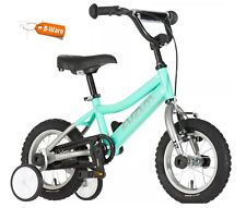 12 Zoll Kinderfahrrad mit Rücktritt für Kinder ab 2 Jahre, türkiz-chrom, B-WARE