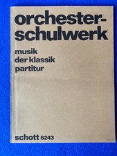 Streich ORCHESTER SCHULWERK KLASSIK variable Besetzung Helmut May Schott ED6243