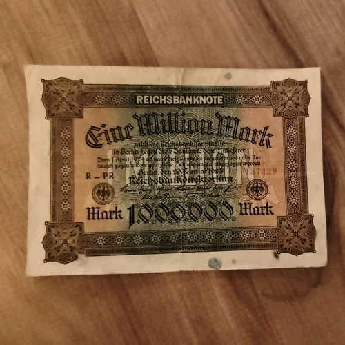 000 mark reichsbanknoten - 1.000.000,