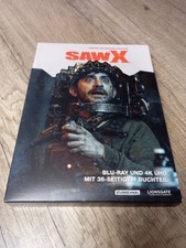 Saw X 4K UHD Blu-ray Mediabook Uncut Limited Collector's Edition Jigsaw