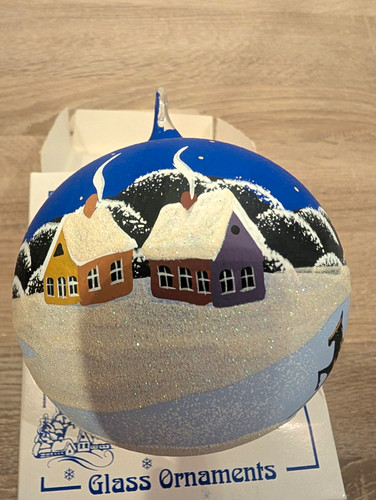 Christbaumkugel glas rund - christbaumkugel,