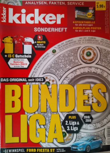 Kicker sonderheft bundesliga - kicker,