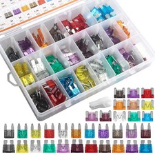300Pc Kfz Sicherung Set Mini+Standard+Micro 2-40A für PKW/Wohnmobil/LKW/Motorrad