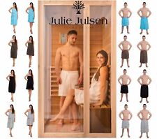 Julie Julsen Saunakilt Herren Damen Saunatuch Saunasarong Sauna Klettverschluß