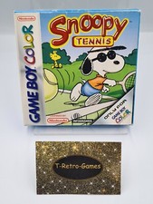 Nintendo Game Boy Color Snoopy Tennis mit  OVP und Anleitung FAH