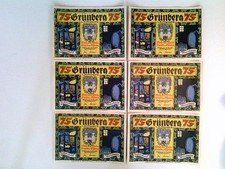 Banknoten, Notgeld, Grünberg