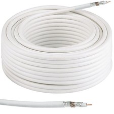 Thomson SAT Installation Koaxial-Kabel 50m 100dB TV Antennen-Kabel Digital Koax
