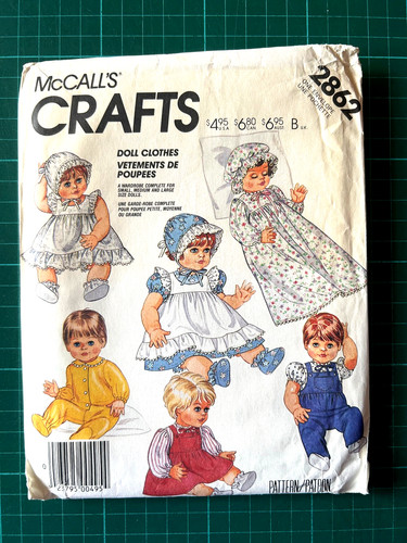 Vintage puppenkleidung - vintage,