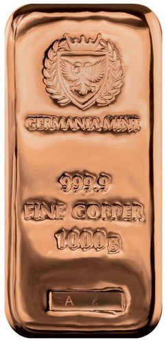Kupferbarren germania mint - germania, 1