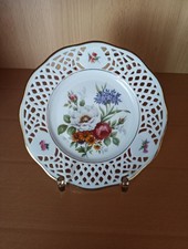 Arabella Bavaria Atelier Porzellan Sammelteller Wand Deko Vintage Durchbruch