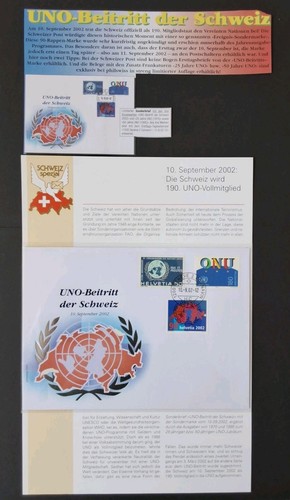 Philswiss 2002 fdc - philswiss,