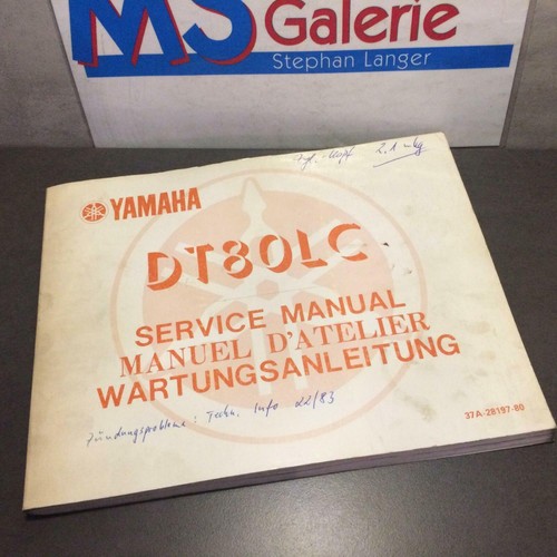 Original yamaha lc - dt, 80