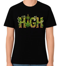 Lustiges shirt high weed - high,