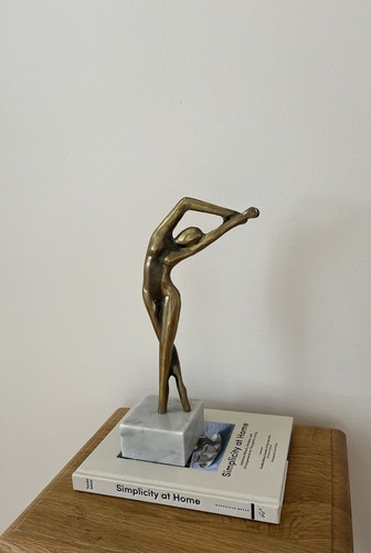 Skulptur figur messing - messing, bronze