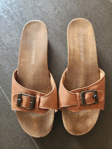 Berkemann holz latschen schuhe - latschen,