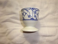 Porzellan Eierbecher Strohblume Indisch Blau