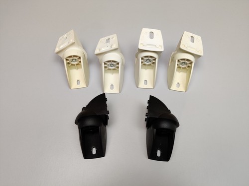 Vögels wandhalter schwarz - 6x,
