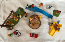 Playmobil  großer Spielplatz - Wippe - Sandkasten - Dinorutsche etc..  - TOP!