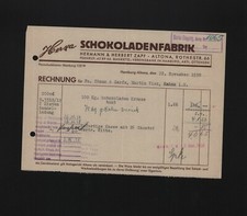 HAMBURG-ALTONA, Rechnung 1938